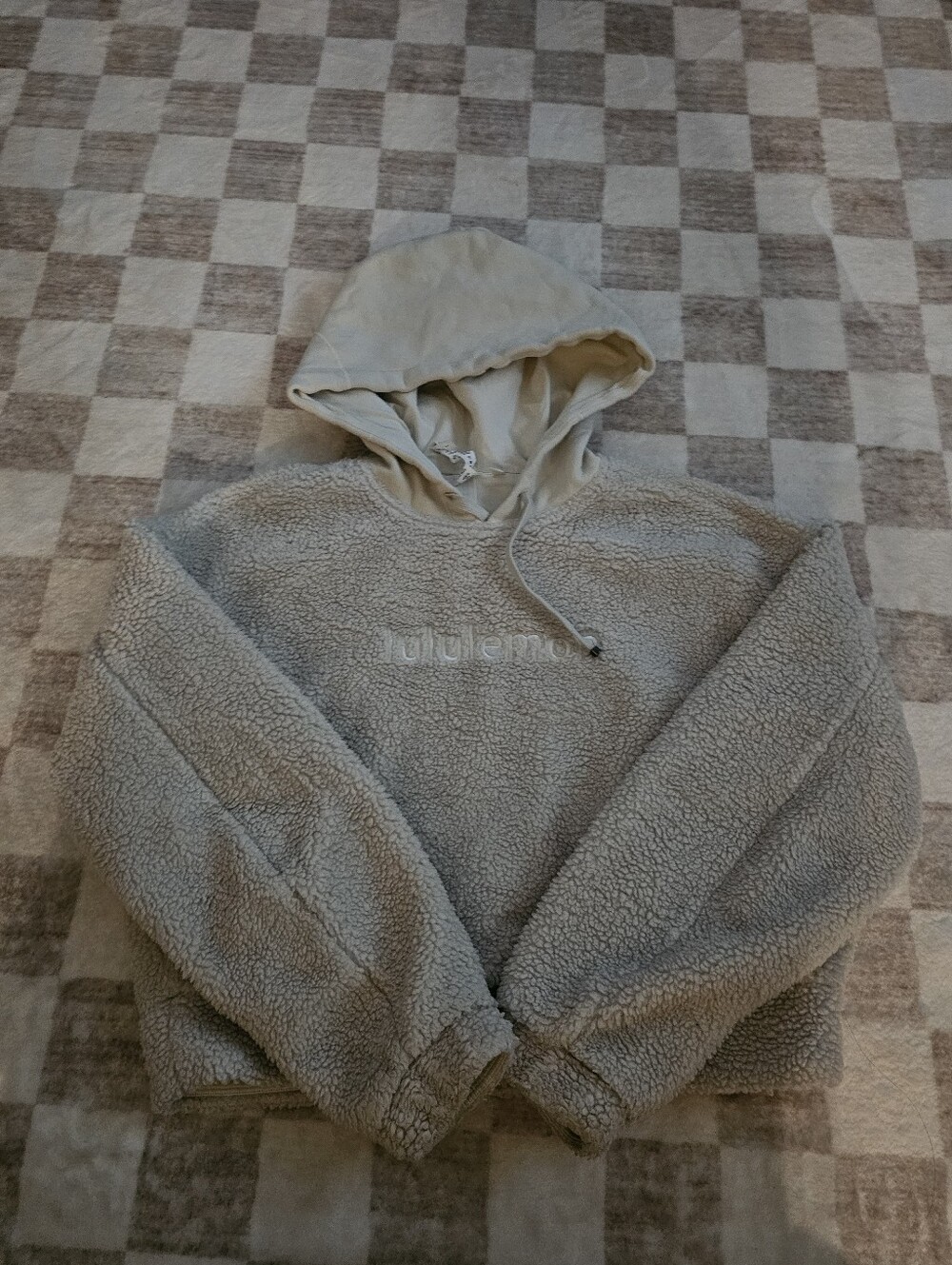 lululemon athletica   Sherpa Hoodie Women Size 2